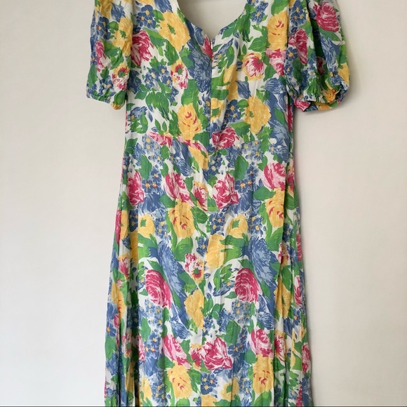 Faithfull The Brand Gabriela midi dress - NEW - Picture 3 of 10